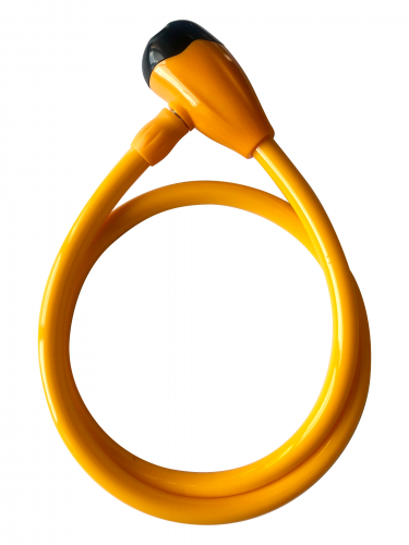 Cable Candado de Acero GOLDEN KEY 1.2 * 100 cm Naranja