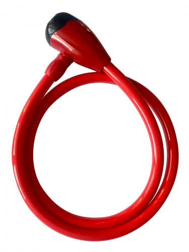 Cable Candado de Acero GOLDEN KEY 1.2 * 100 cm Rojo