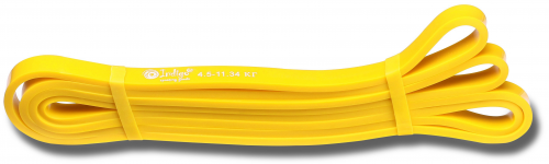 Banda Elástica de Látex INDIGO 208 * 1.3 cm  5-12 Kg Amarillo
