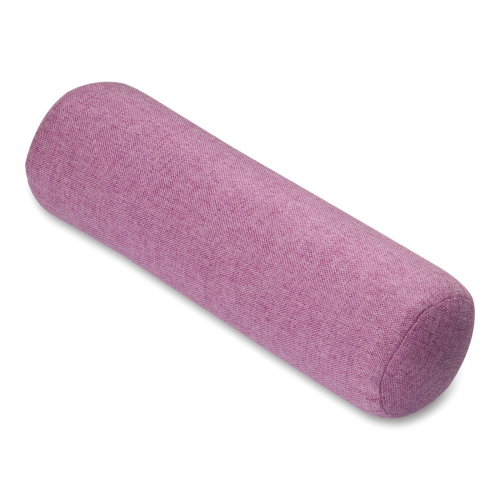 Rodillo de Tela Relleno para Masajes Musculares y Yoga de INDIGO 34* 9 cm Púrpura