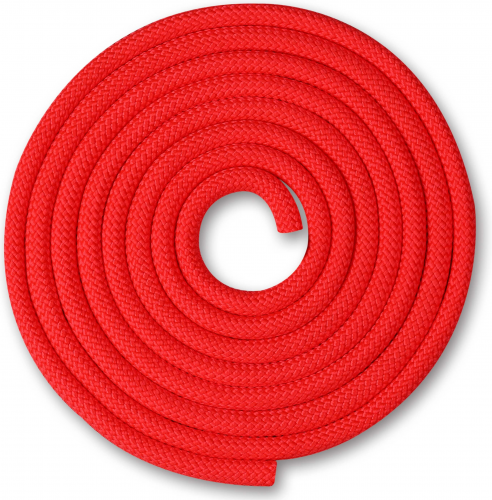 Cuerda para Gimnasia Rítmica Ponderada 150g INDIGO 2,5 m Rojo
