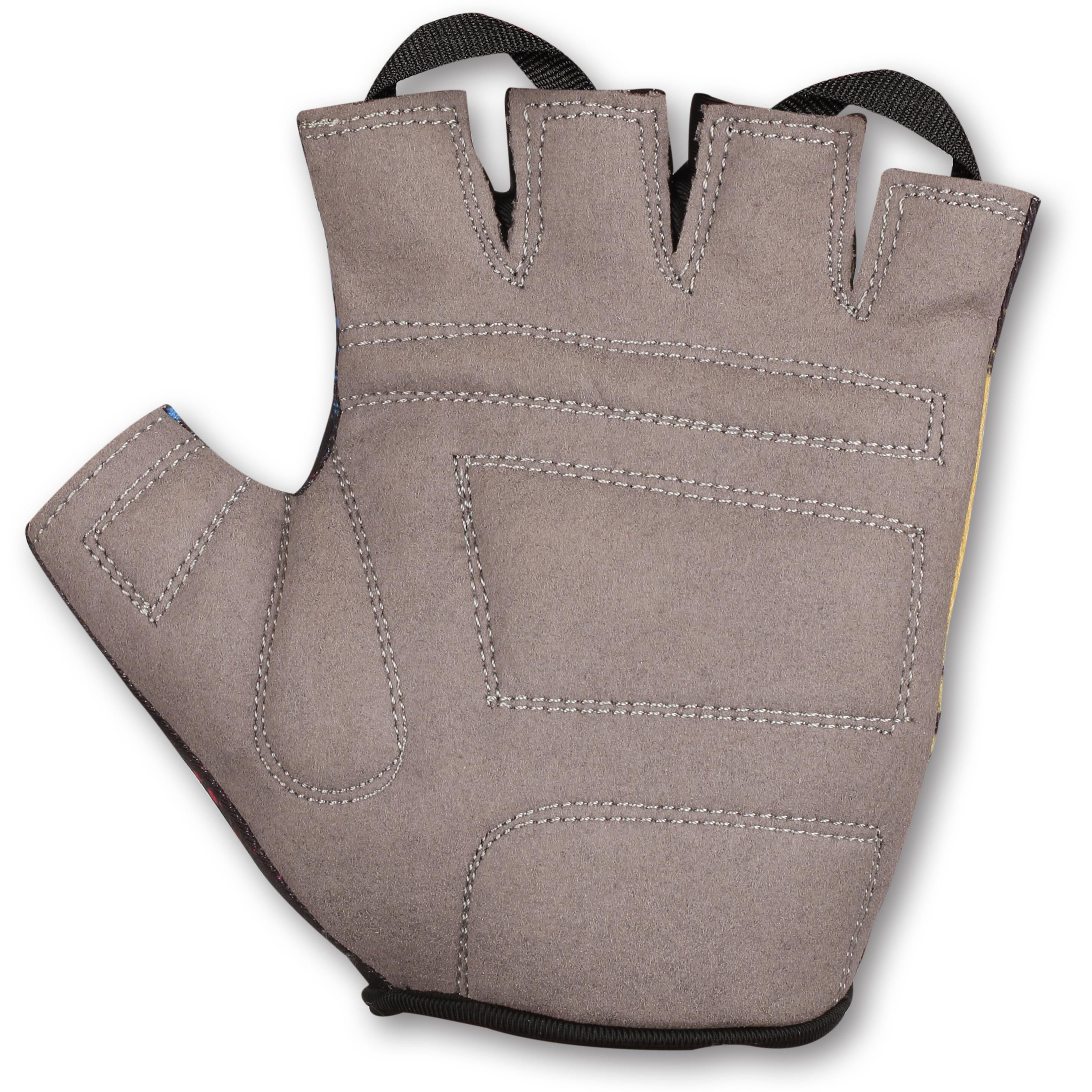Guantes Fitness- Ciclismo Mujer BUTTERFLY INDIGO Talle M Blanco