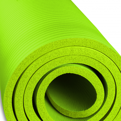 Esterilla de Yoga y Fitness NBR INDIGO 173*61*1 см Verde