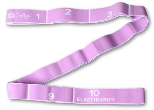 Banda Elástica Cinta Cerrada 10 Asas INDIGO MEDIUM 127*4 cm Púrpura