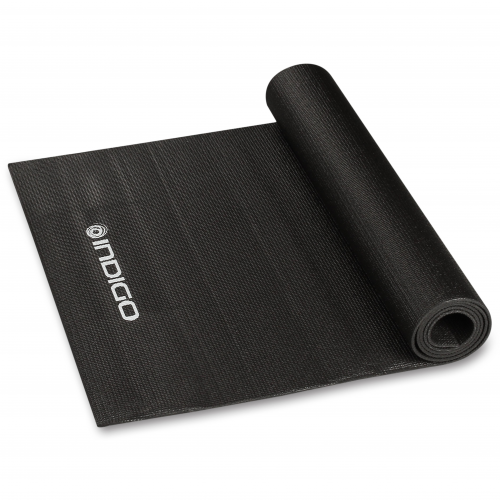 Esterilla de Yoga y Fitness PVC INDIGO 173 * 61 * 0,3 cm Negro