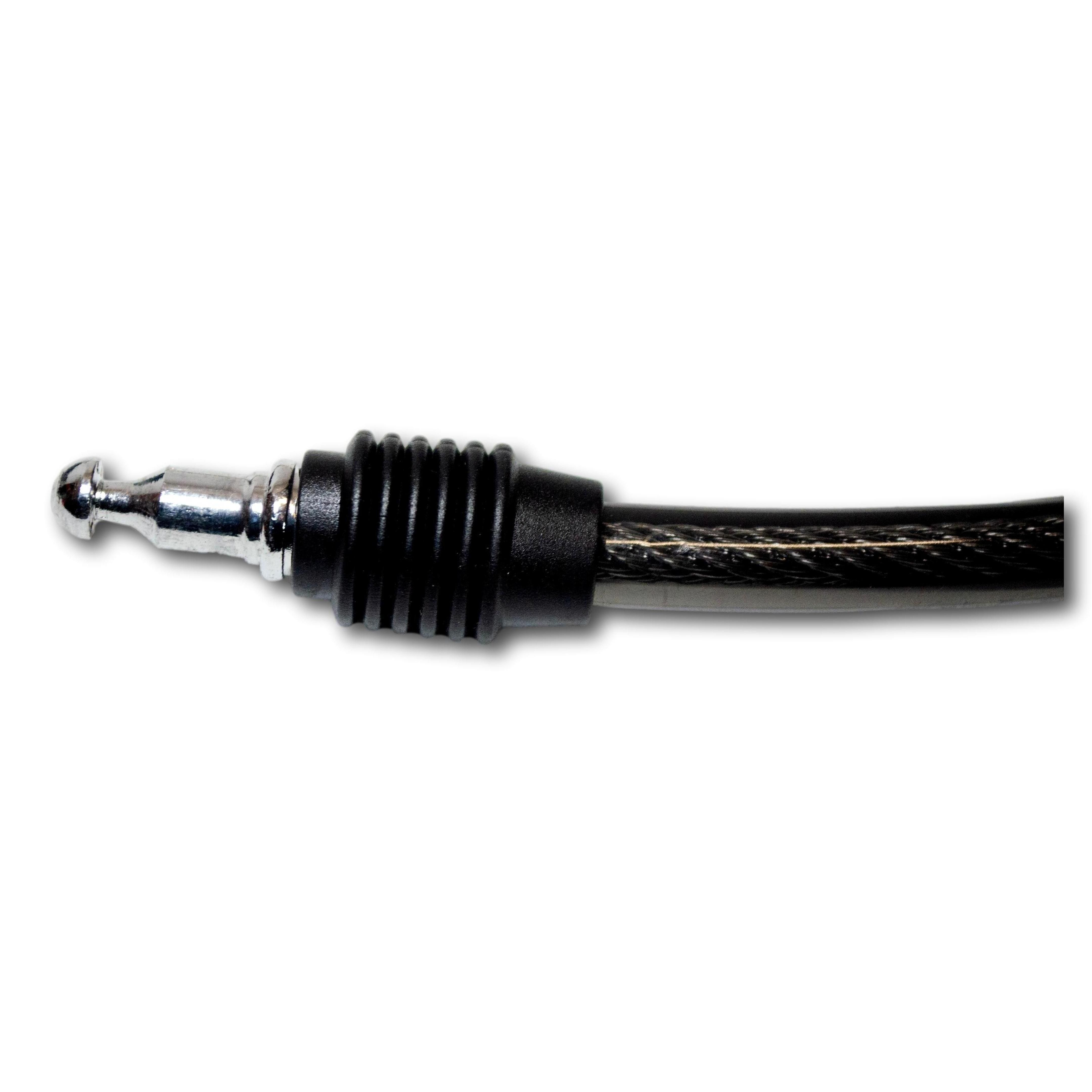 Cable Candado de Acero GOLDEN KEY 1 * 150 cm Negro