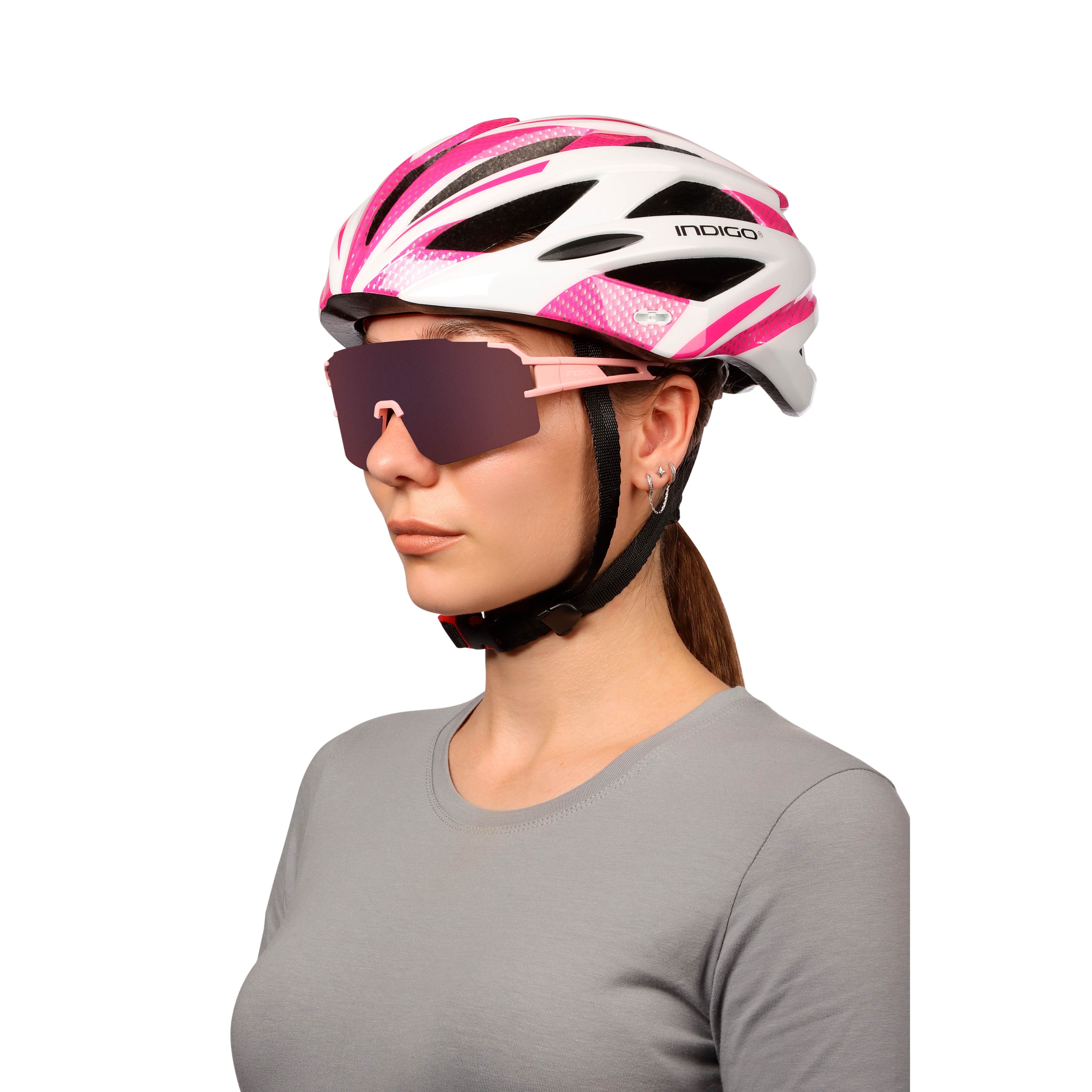 Gafas de Ciclismo INDIGO MOTION Rosa Mate