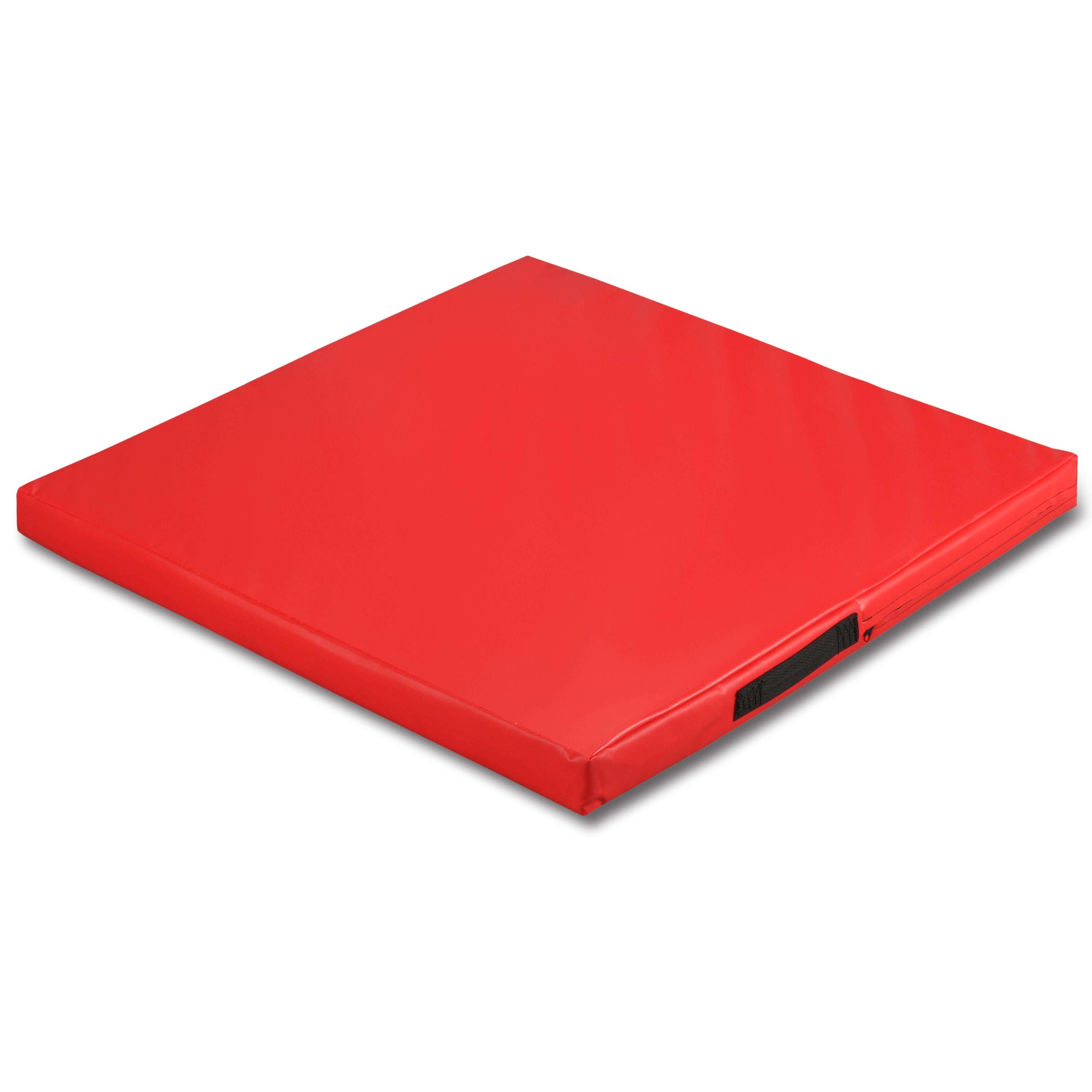 Colchoneta de Gimnasia INDIGO 100* 100 * 0,8 cm Rojo