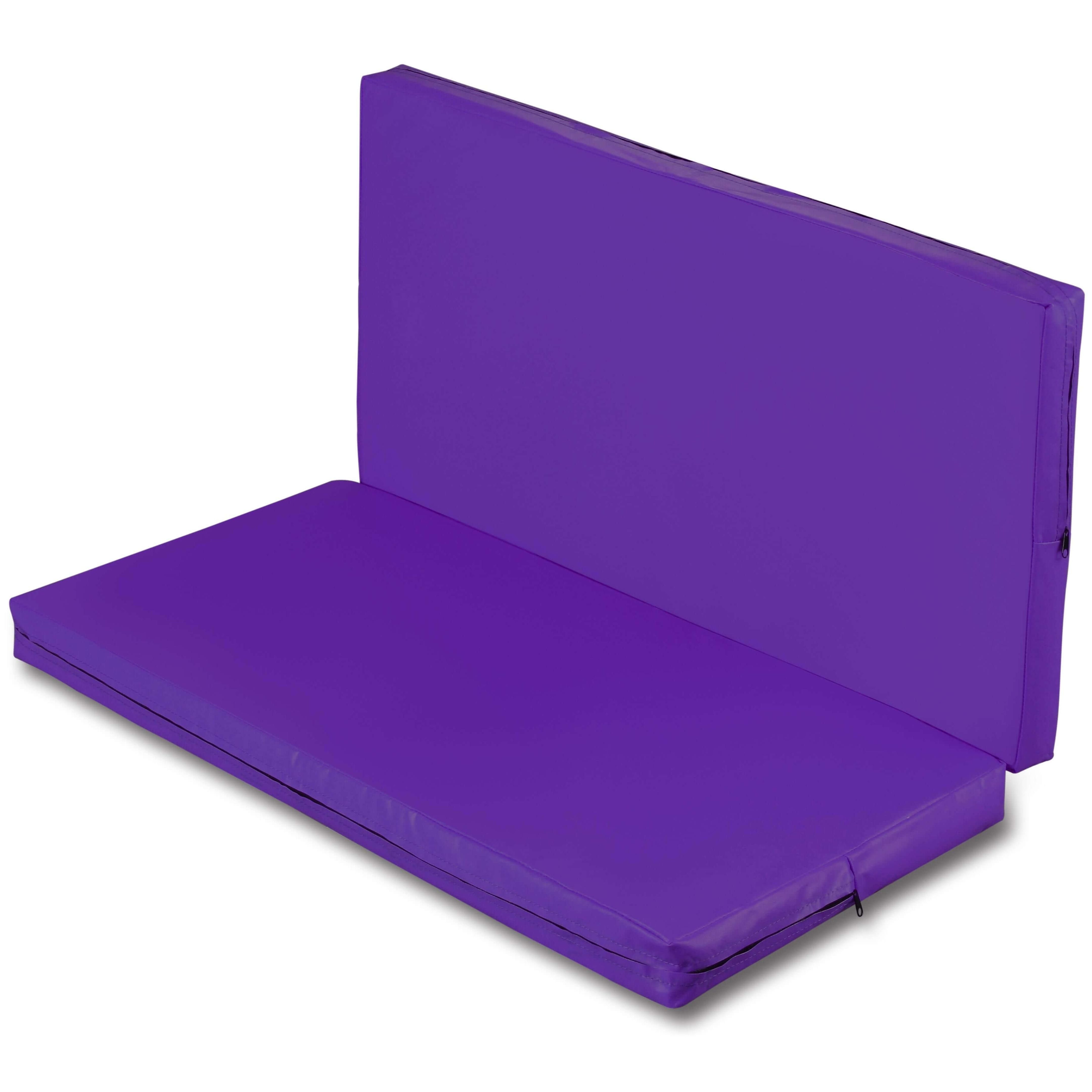 Colchoneta de Gimnasia Plegable INDIGO 100* 100 * 0,8 cm Violeta