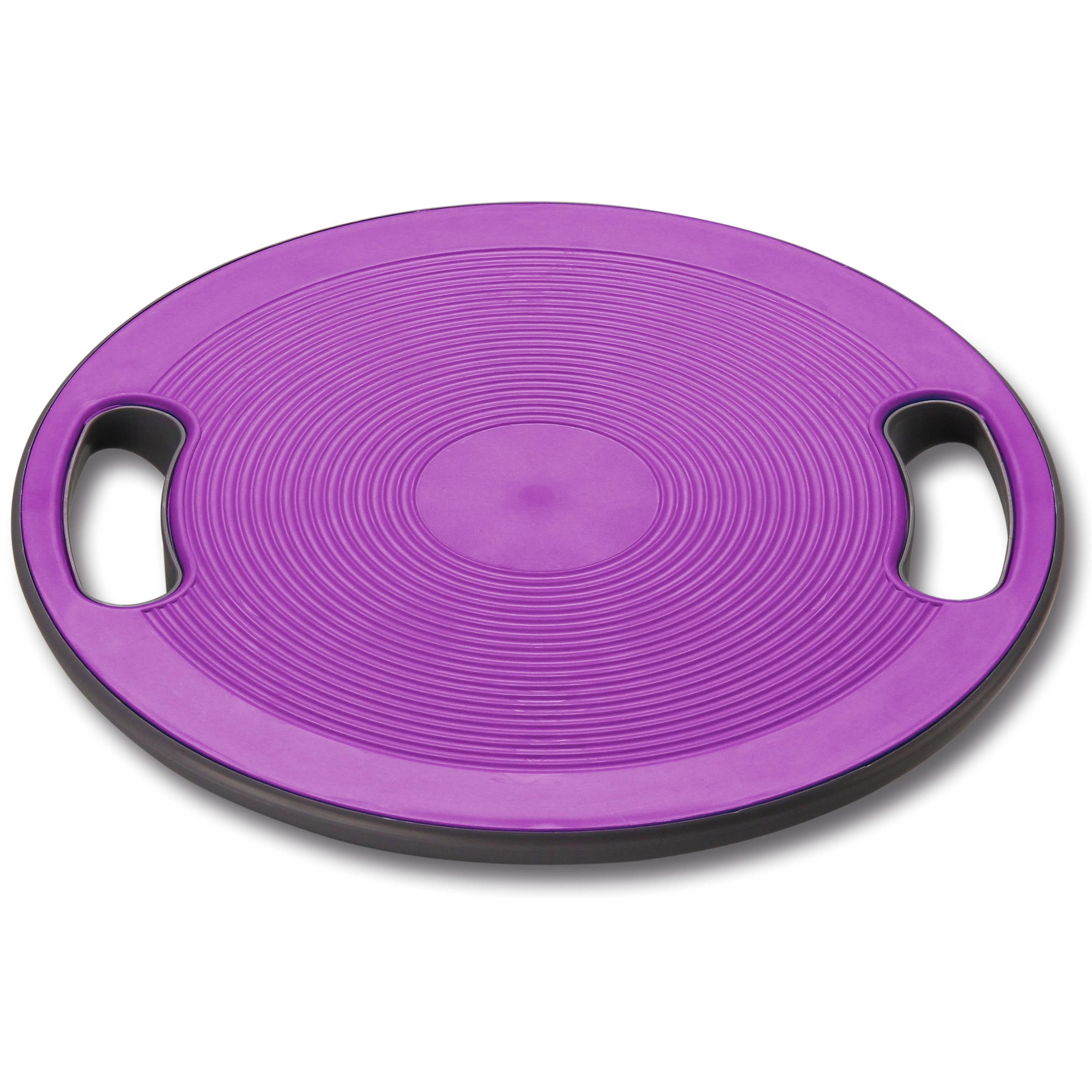 Disco de Equilibrio Plástico INDIGO 40*10 cm Violeta-Gris