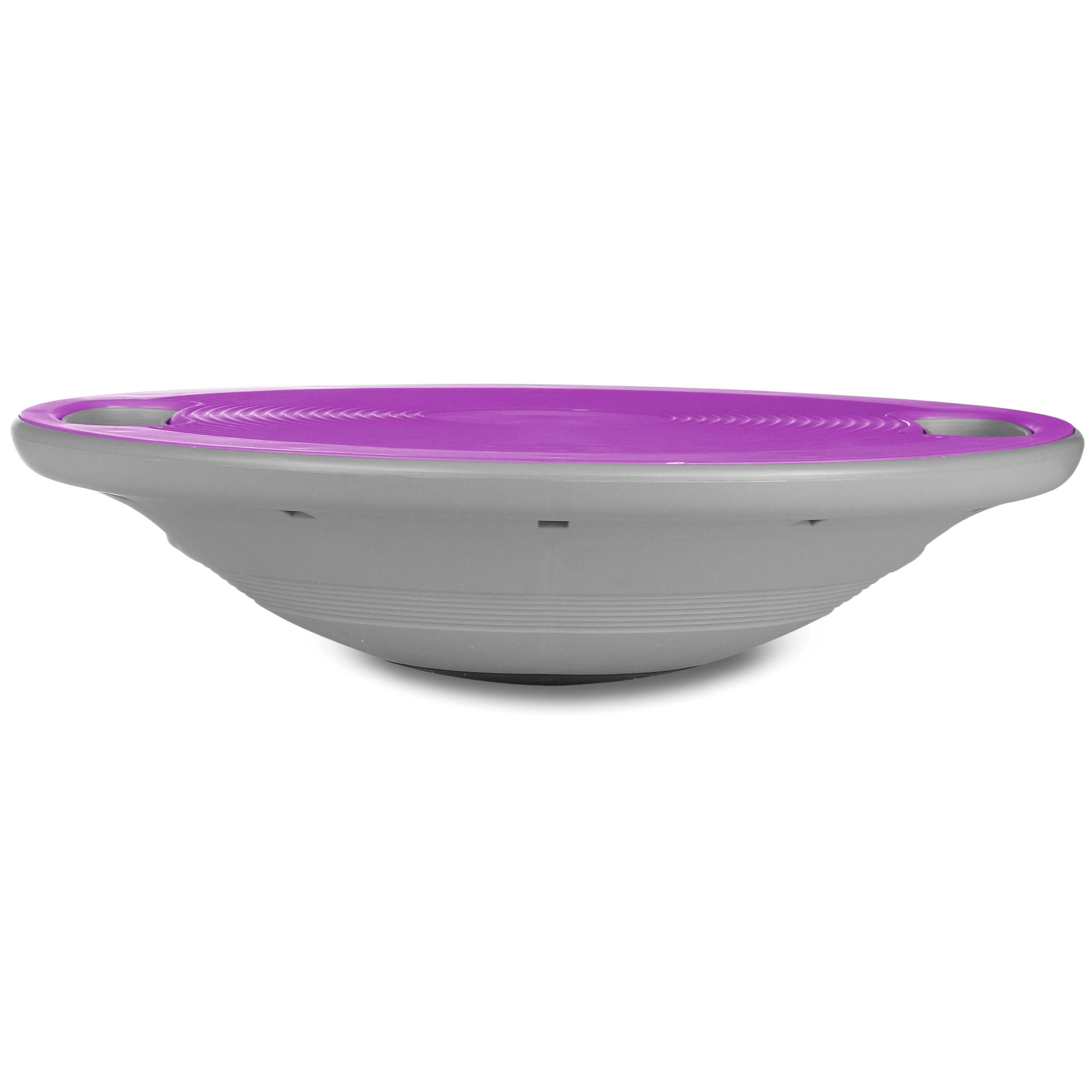 Disco de Equilibrio Plástico INDIGO 40*10 cm Violeta-Gris