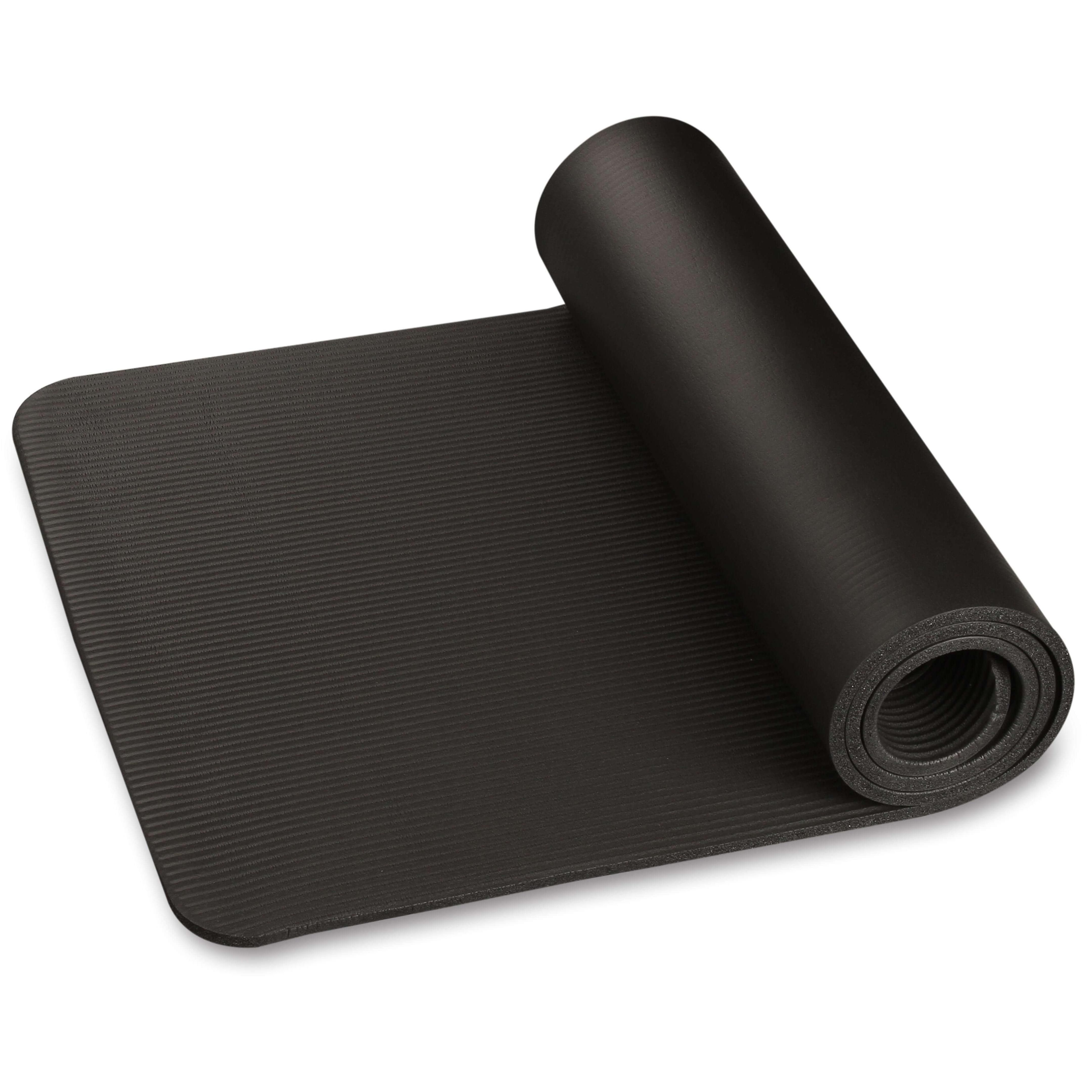 Esterilla de Yoga y Fitness NBR INDIGO 183 * 61 * 1,5 cm Negro