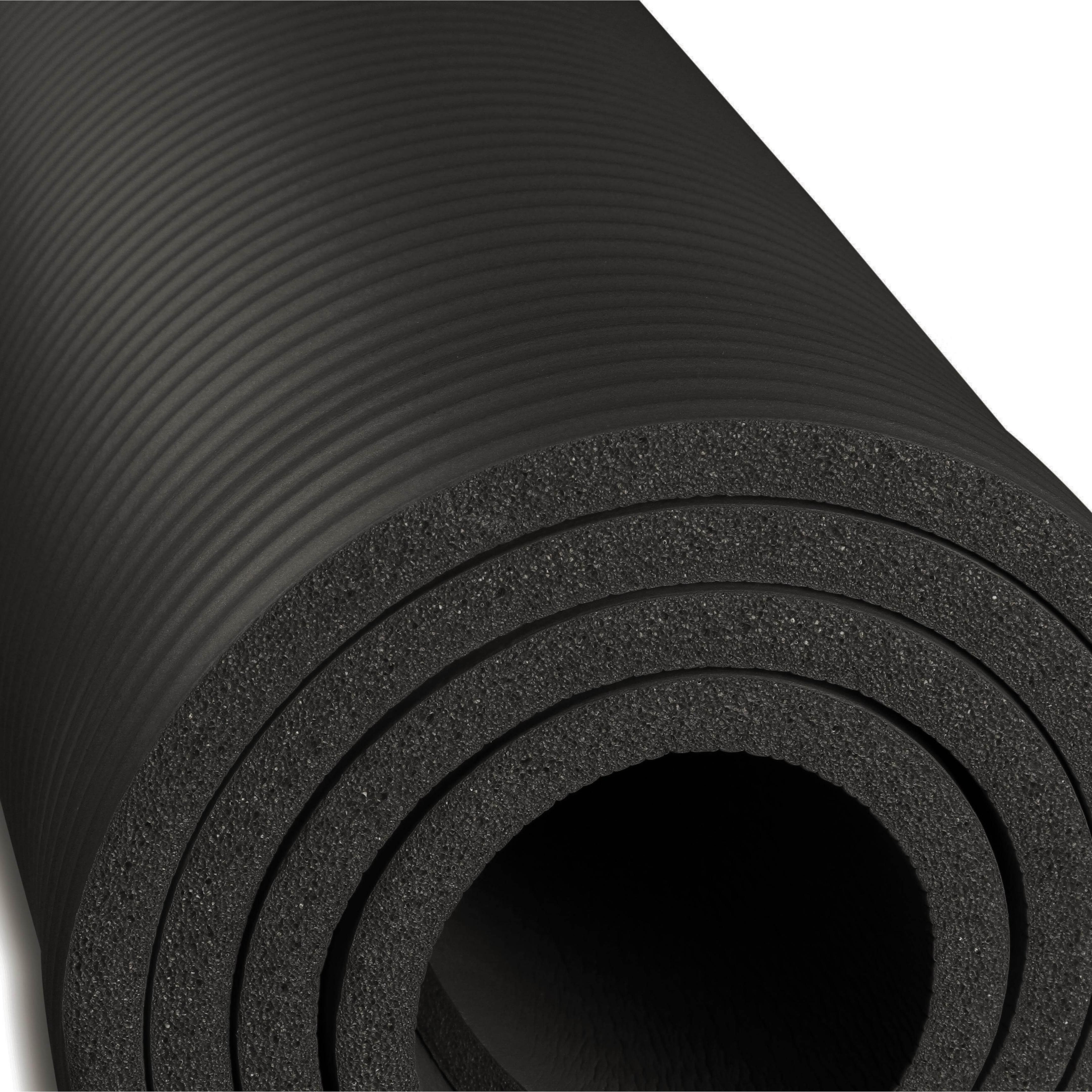 Esterilla de Yoga y Fitness NBR INDIGO 183 * 61 * 1,5 cm Negro