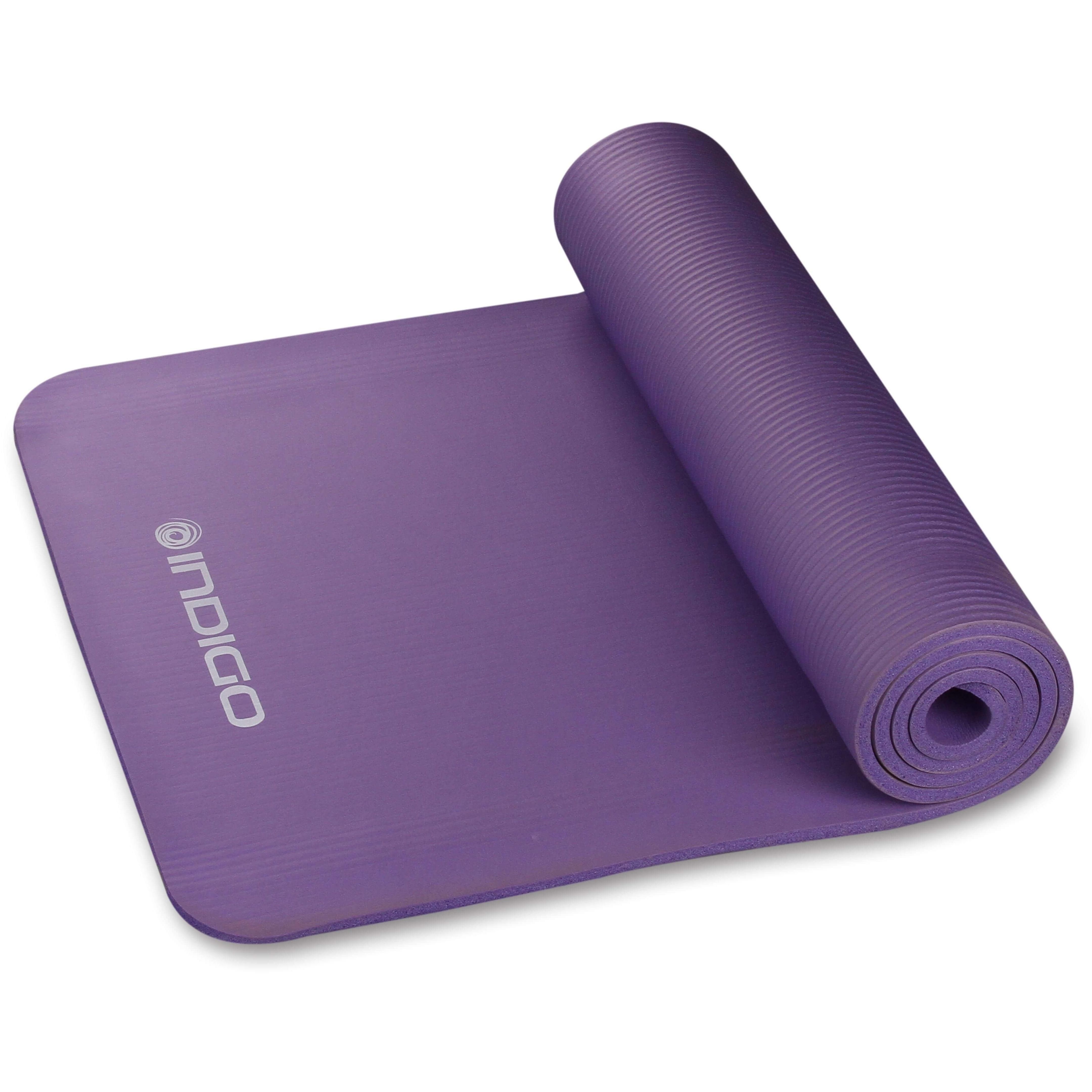 Esterilla de Yoga y Fitness NBR INDIGO 183 * 61 * 1,5 cm Púrpura