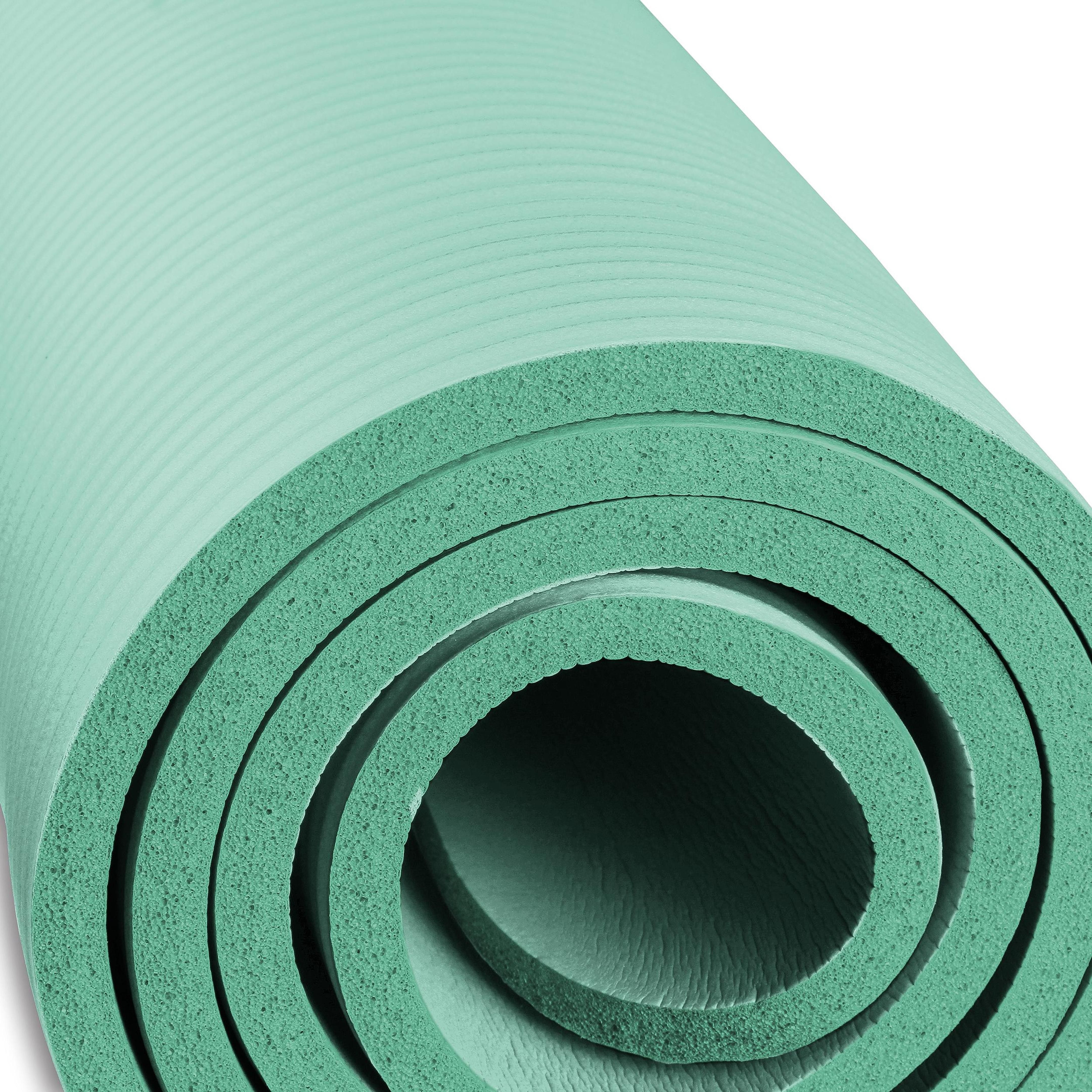 Esterilla de Yoga y Fitness NBR INDIGO 183 * 61 * 1,5 cm Verde Claro