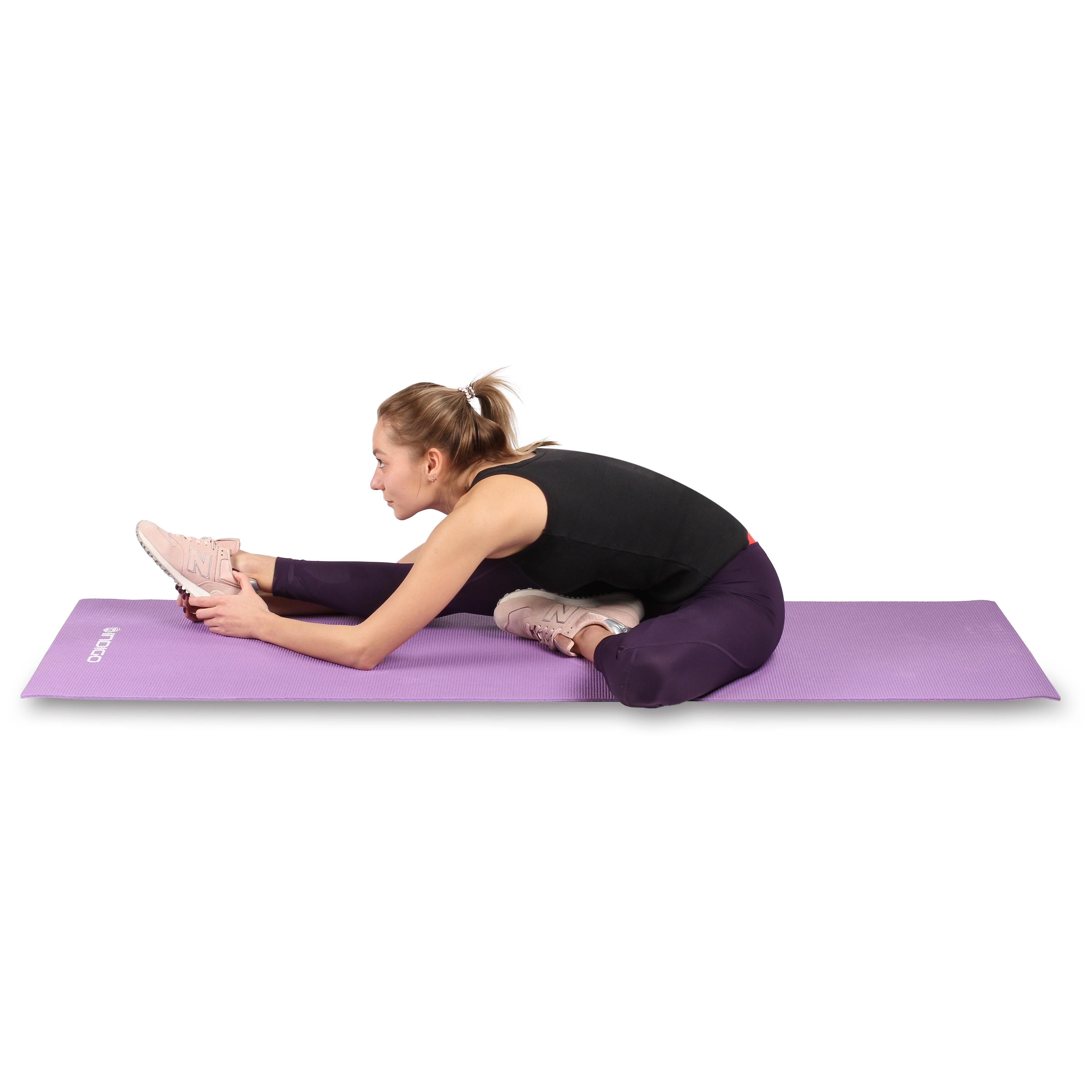 Esterilla de Yoga y Fitness PVC INDIGO 173 * 61 * 0,3 cm Violeta