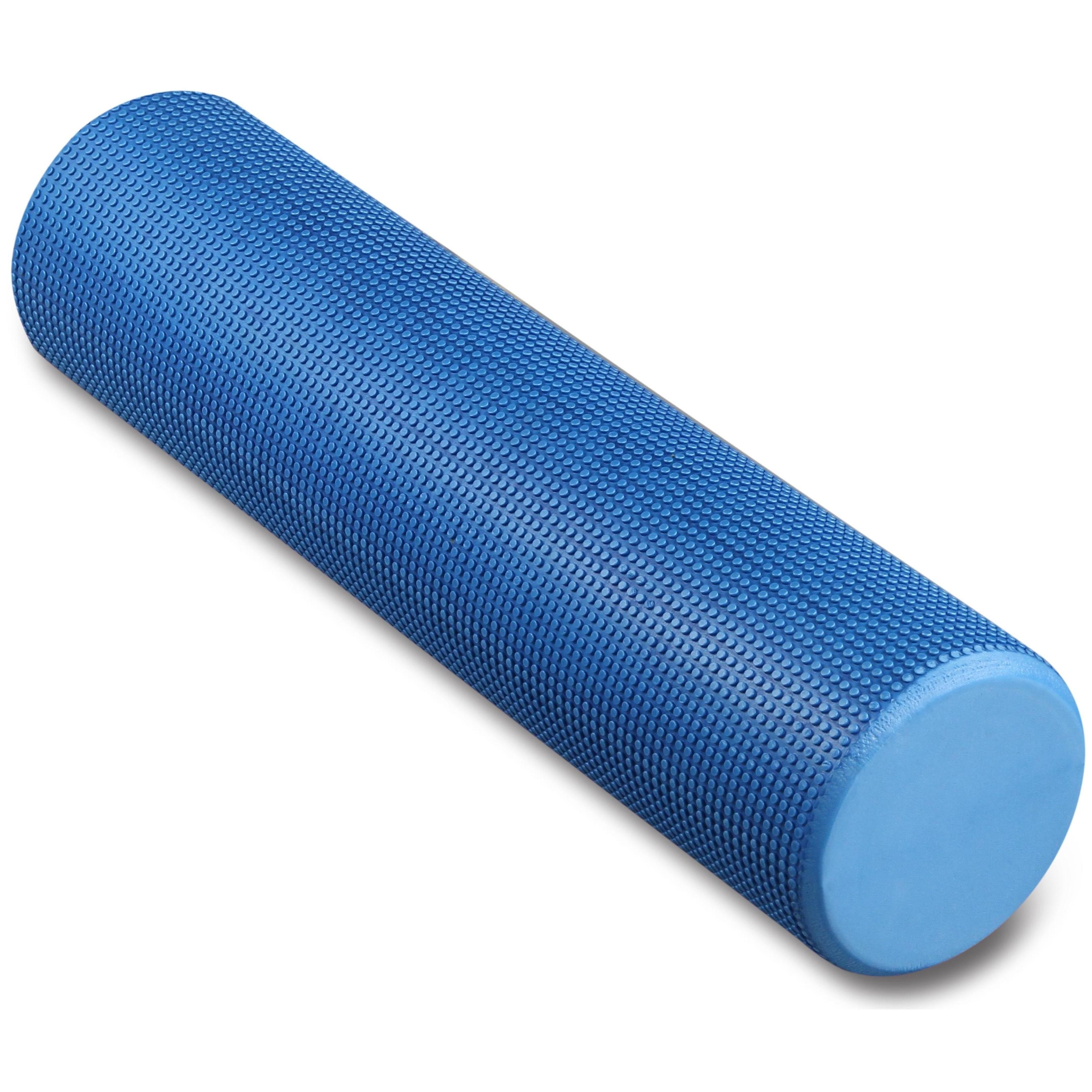 Rodillo de Espuma Redondo para Masajes Musculares y Yoga INDIGO 60*15 см Azul