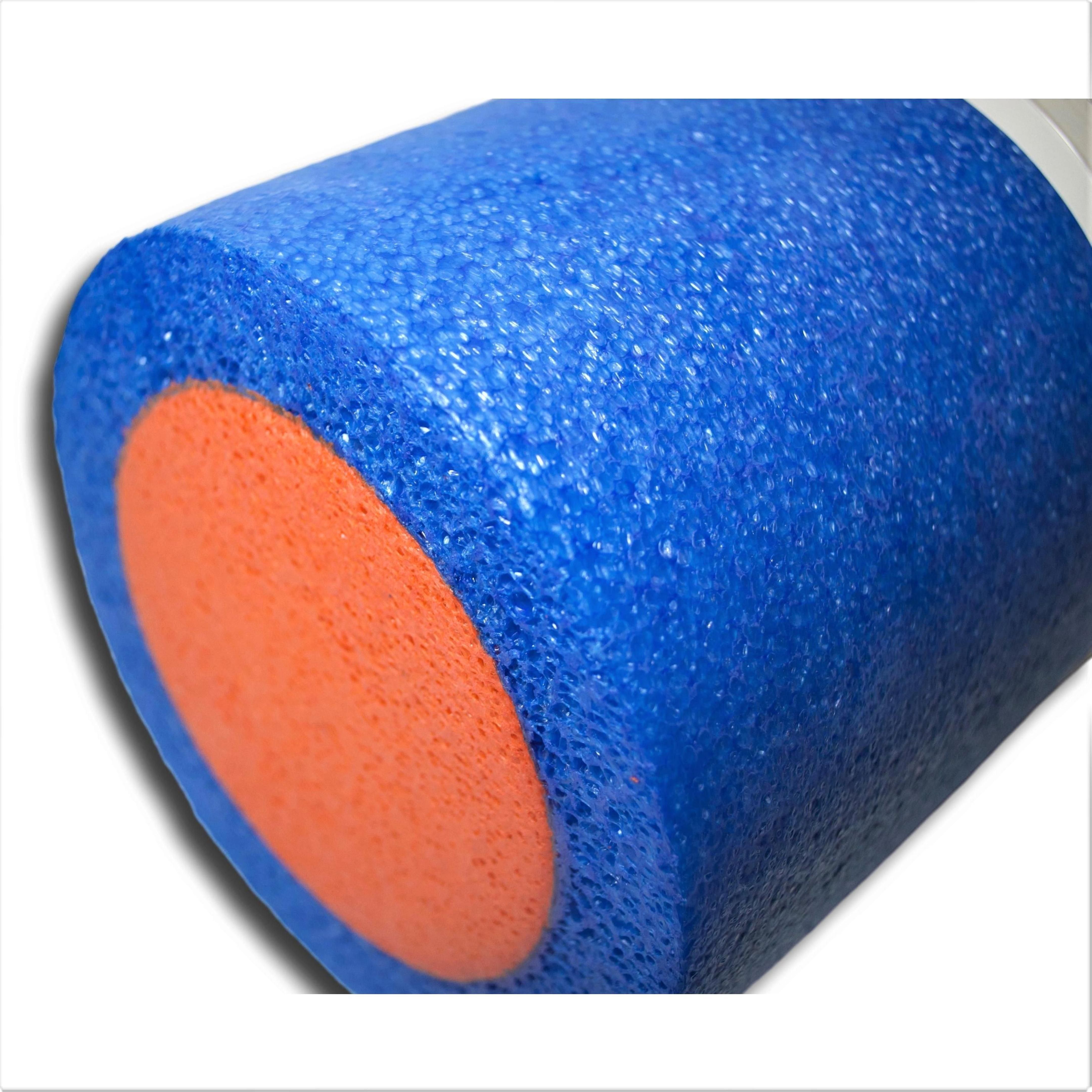 Rodillo de Masaje de Yoga EPE INDIGO 60*15 cm Azul
