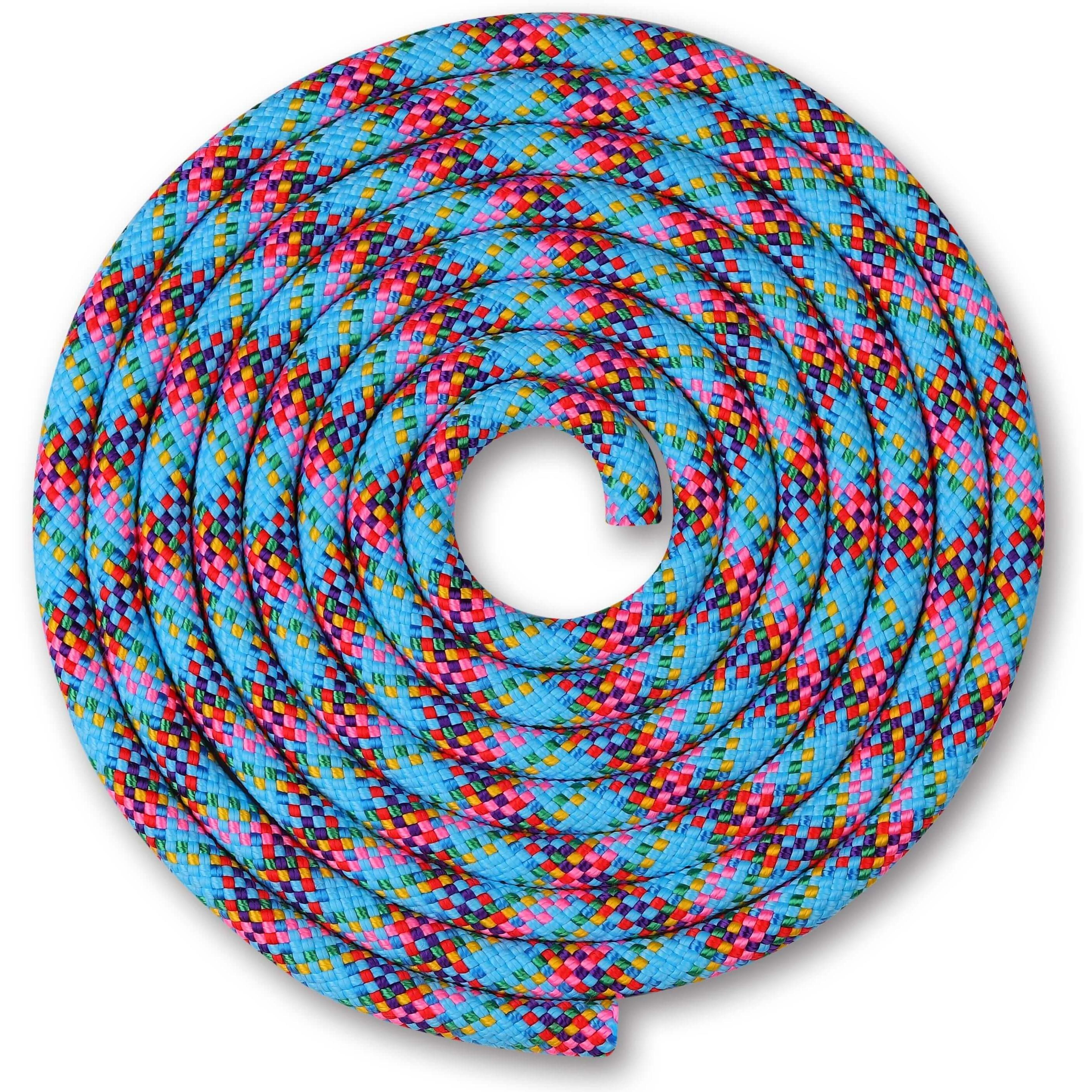 Cuerda para Gimnasia Rítmica 180 gr INDIGO 3m Multicolor 6