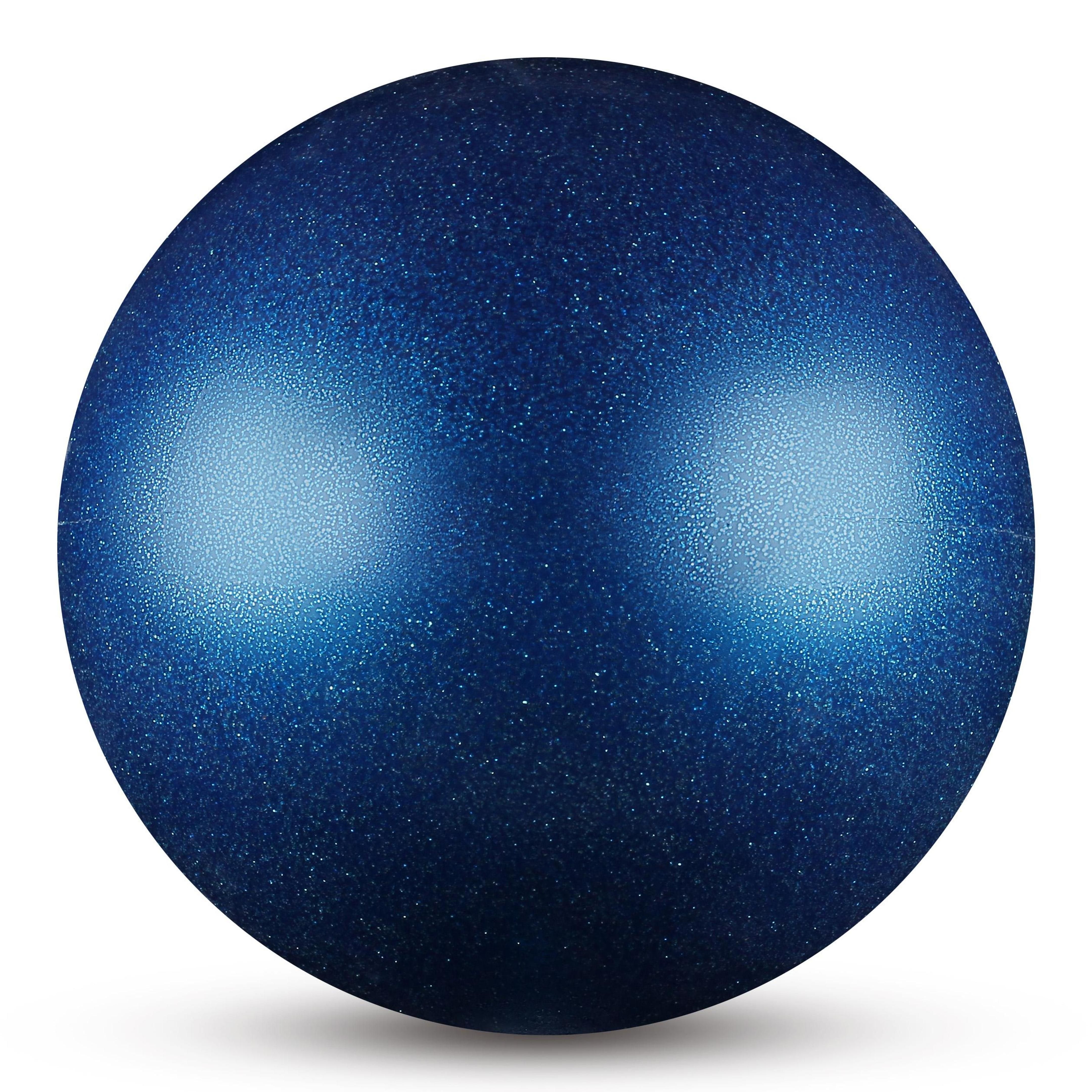 Pelota Metalizada + Glitter 300 g INDIGO 15 cm Azul