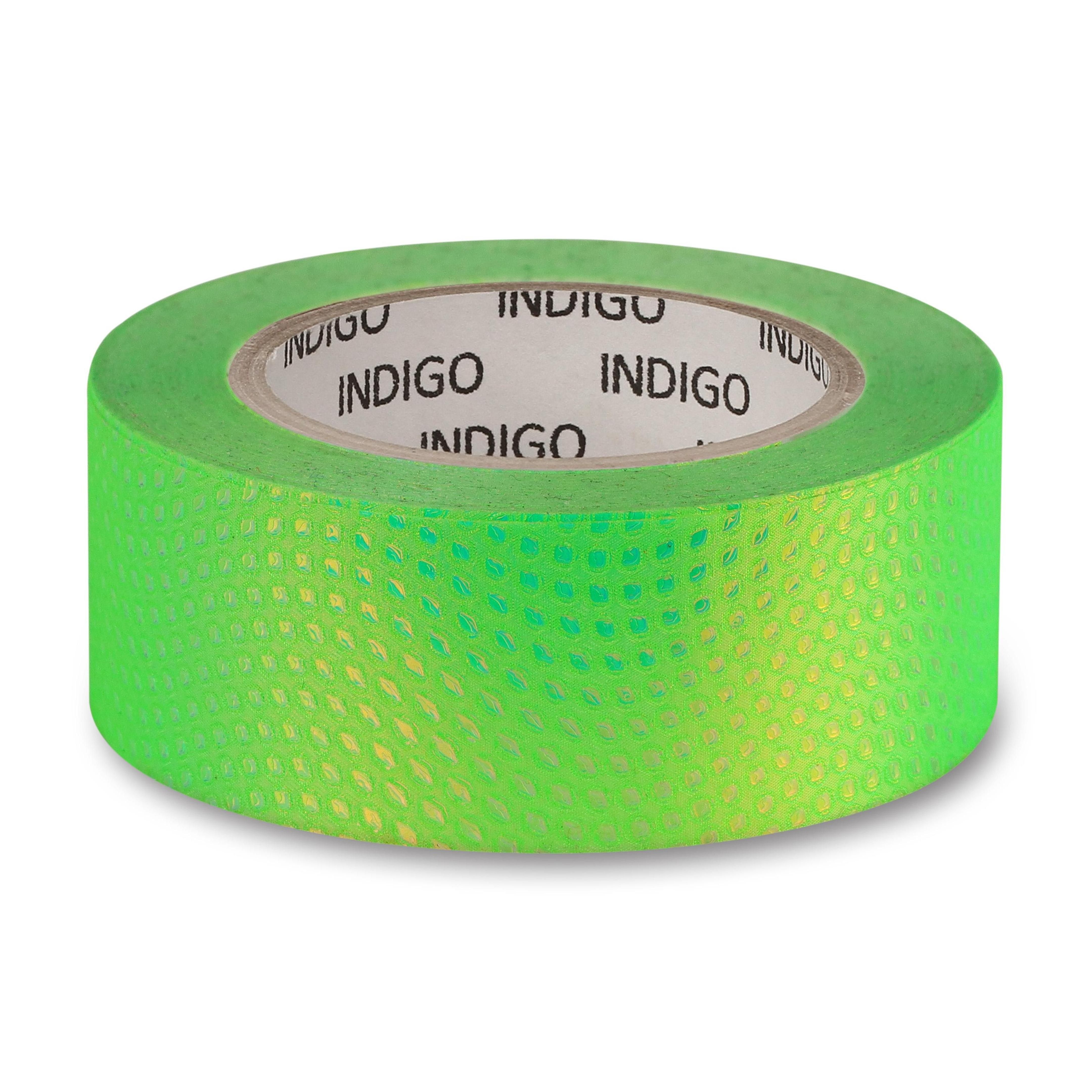 Rollo Adhesivo SNAKE INDIGO 20mm* 14m Verde- Oro