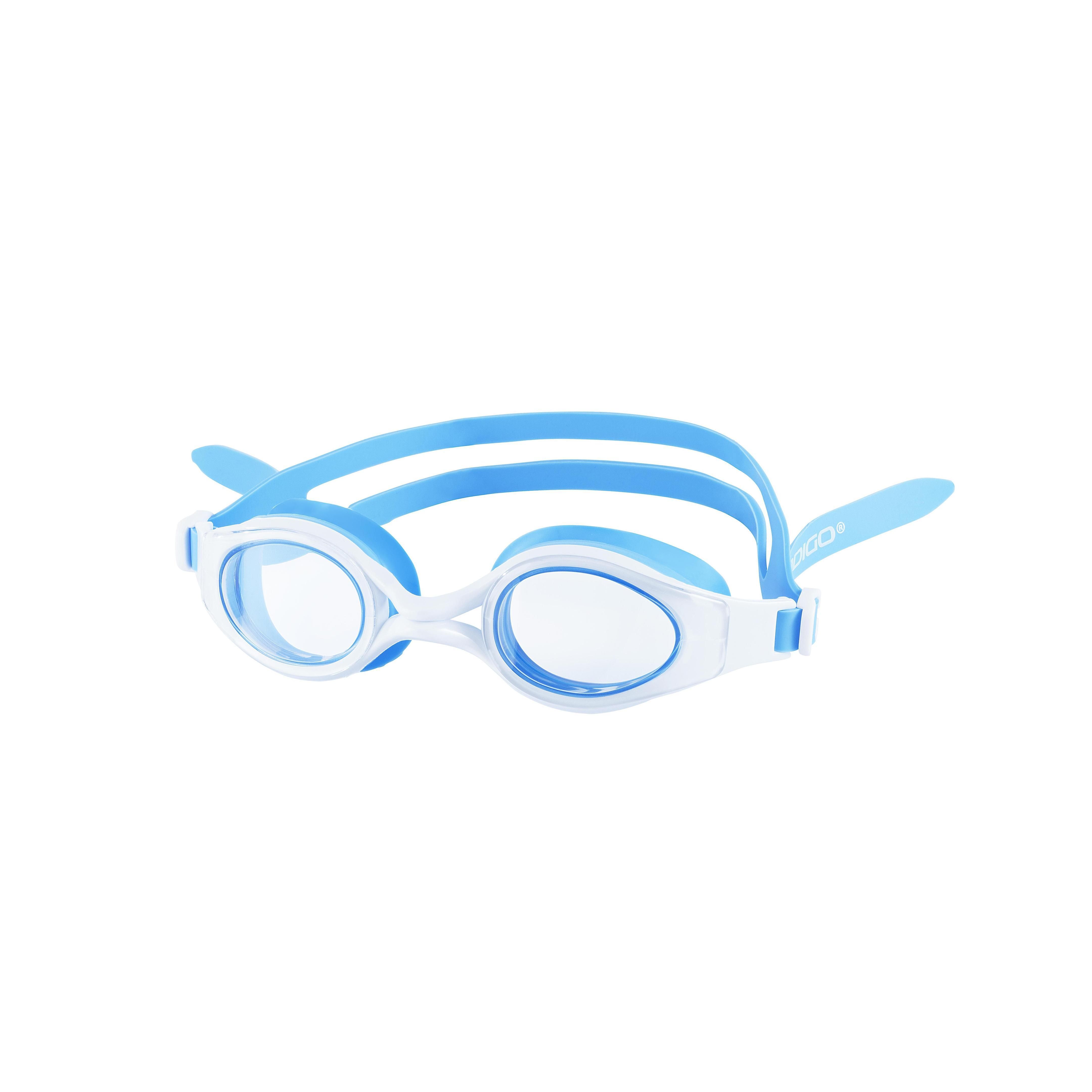 Gafas de Natación Infantil BADIS INDIGO Azul Claro