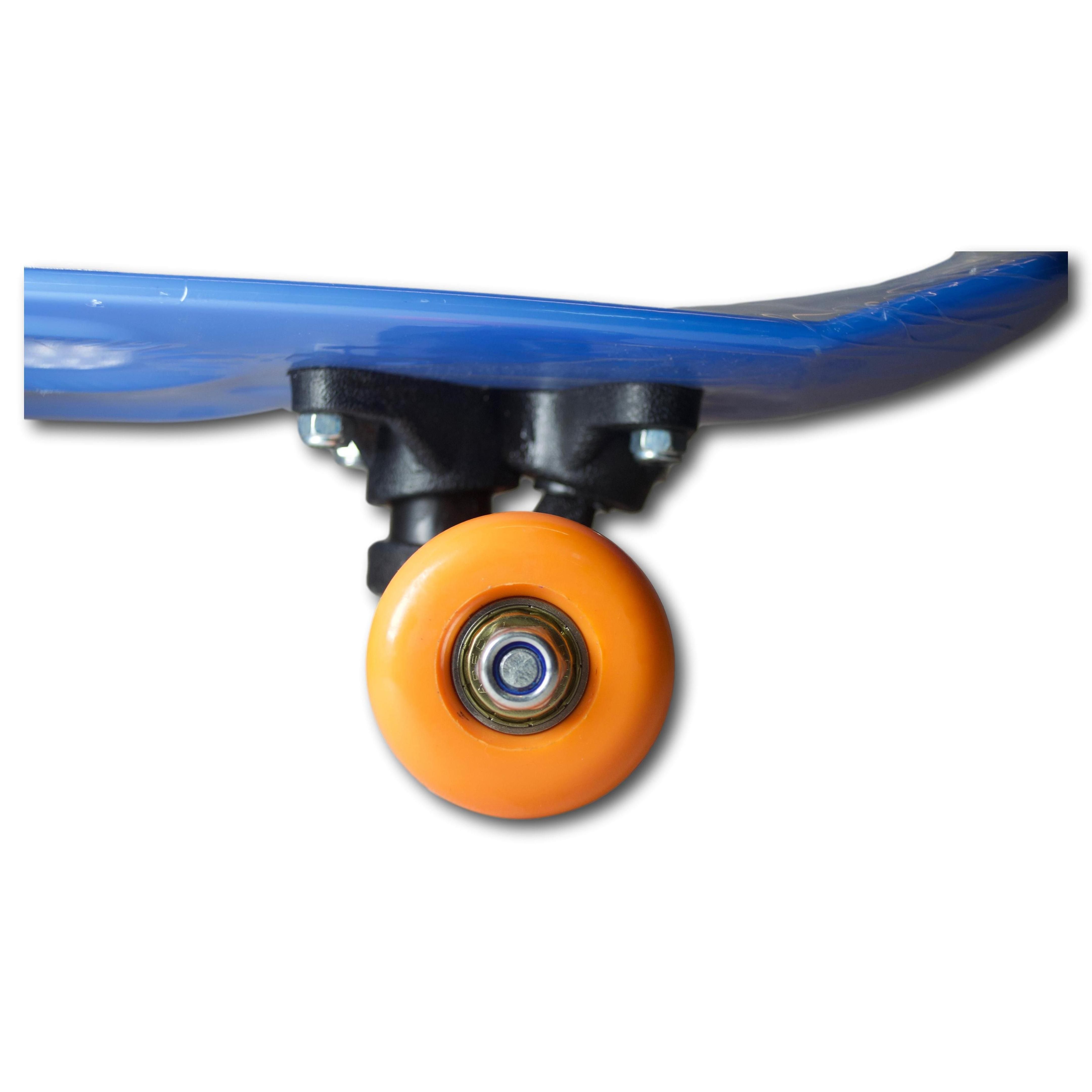 Skateboard de PVC Infantil INDIGO 43,18 * 12,7 cm Azul