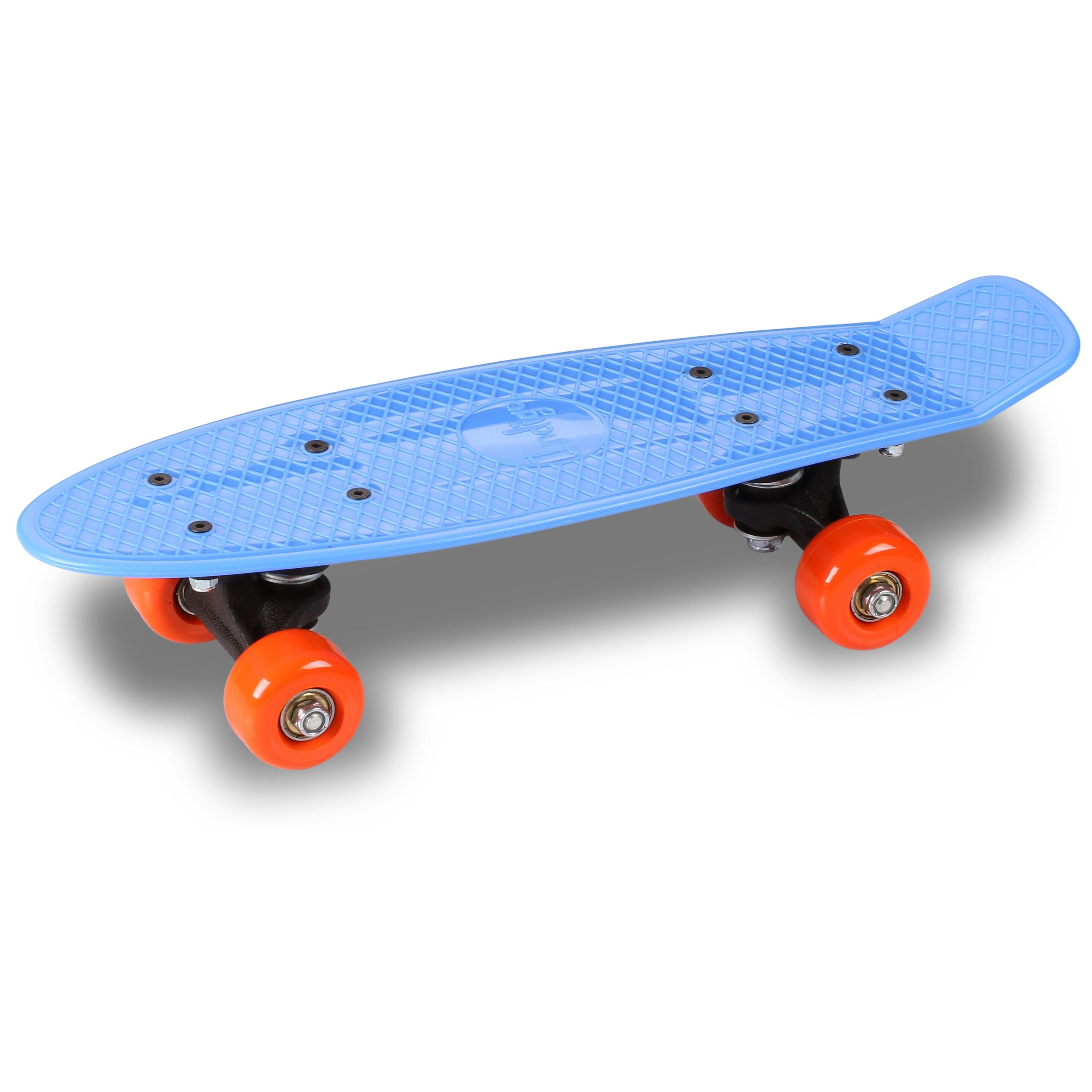 Skateboard de PVC Infantil INDIGO 43,18 * 12,7 cm Azul