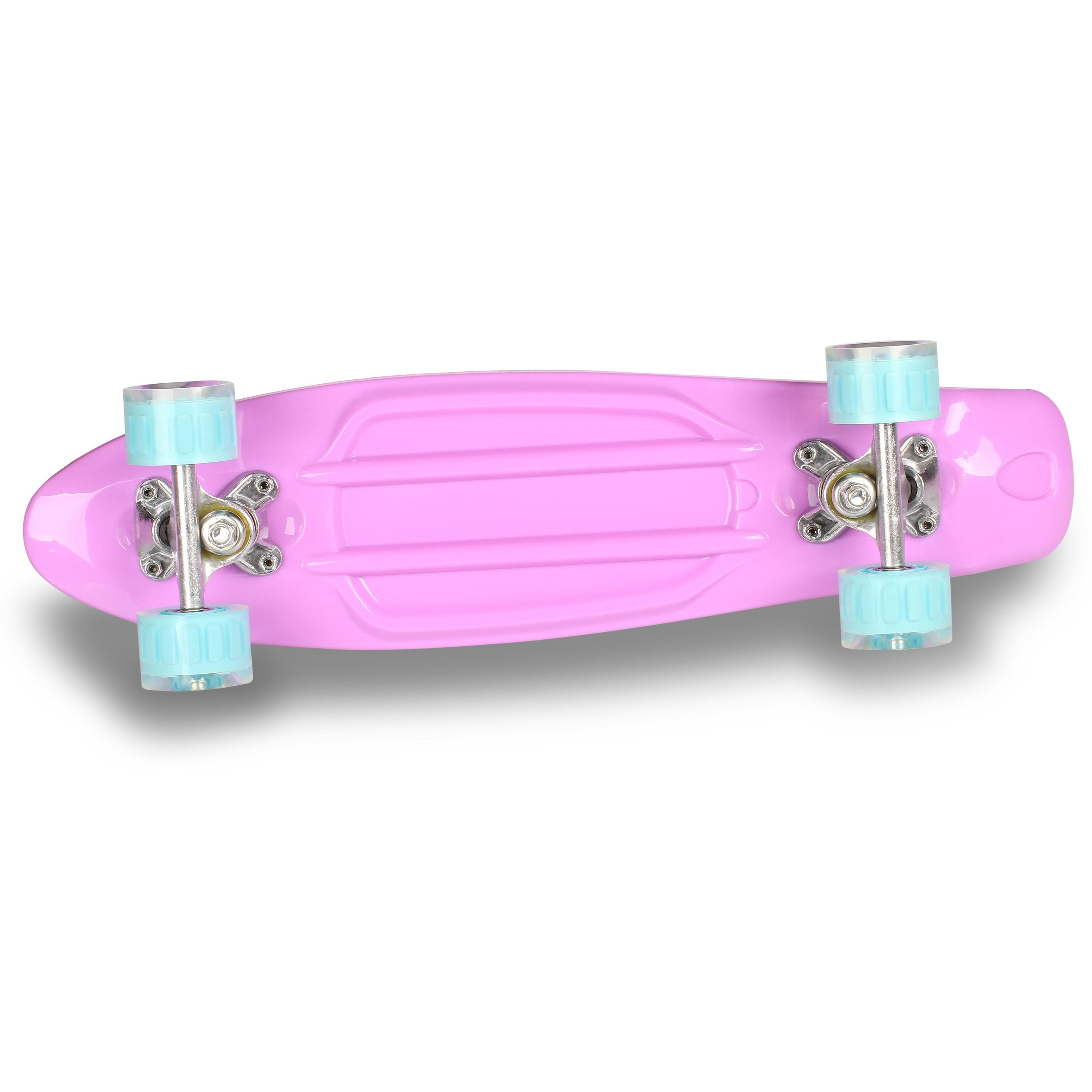 Skateboard de PU Infantil INDIGO 56,5 * 15 cm Púrpura