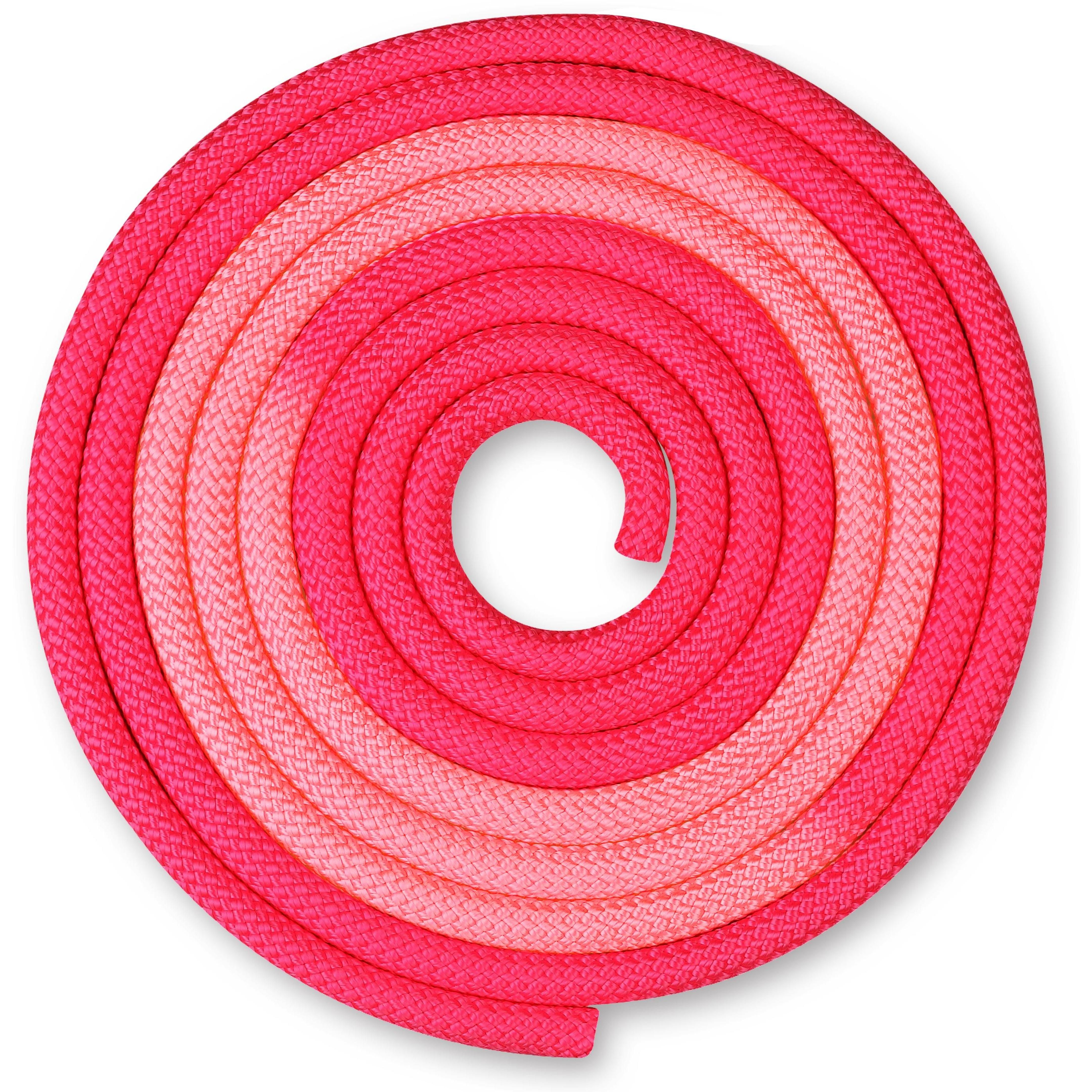 Cuerda para Gimnasia Rítmica Ponderada 165g INDIGO Bicolor 3 m Fucsia- Rosa